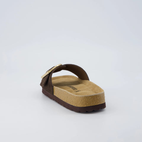 Leeds Leather Slide Sandals