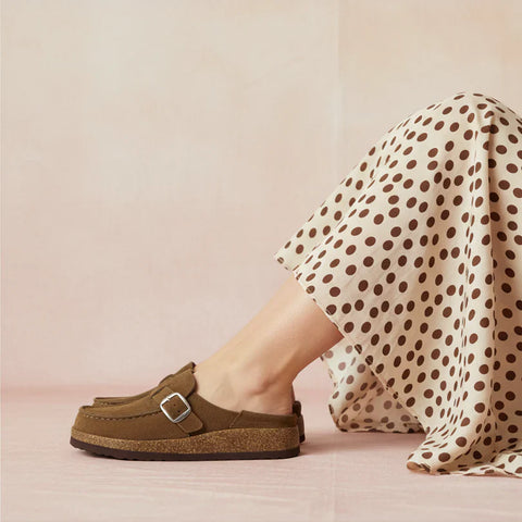 Hobby Suede Clogs