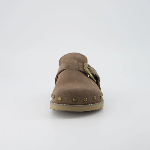 Bronco Suede Clogs
