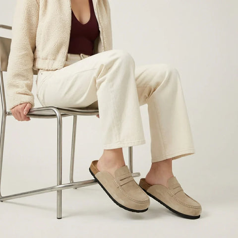 Fondu Leather Clogs